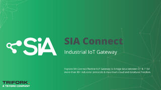 SIA Connect har spesialisert seg på industriell datainnsamling gjort på en enkel, sikker og rask måte. De tilbyr fleksible gatewayløsninger som gir sikker tilgang til utstyr, skyplattformer og databaser, og jobber med å forenkle hvordan enheter, systemer og skyer kommuniserer med hverandre.

